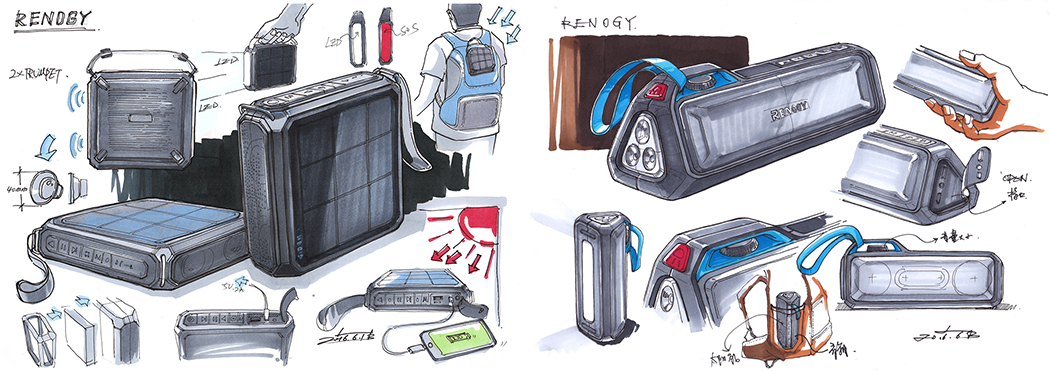 outdoors，music，charge，loudspeaker box，Speaker design，industrial design，Five stone design，